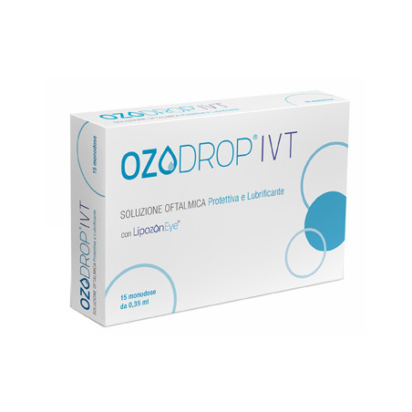 OZODROP IVT SOLUZIONE OFTALMICA BASE DI OLIO OZONIZZATO IN FOSFOLIPIDI 15 FLACONCINI MONODOSE DA 0,35 ML