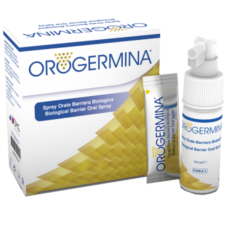 OROGERMINA SPRAY ORALE 2 FLACONI X 10 ML + 2 BUSTINE 1,15 G DI LIOFILIZZATO + 2 NEBULIZZATORI ORALI