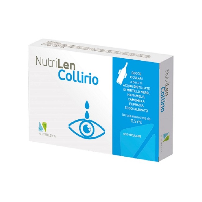 NUTRILEN COLLIRIO 10 FLACONCINI MONODOSE 0,5 ML