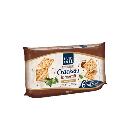 NUTRIFREE CRACKERS INTEGRALI 33,4 G X 6 PEZZI