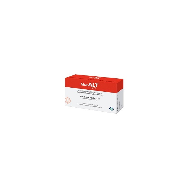 MUCALT FLU 8 ORAL STICK MONODOSE