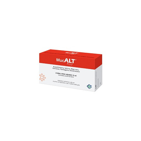 MUCALT FLU 8 ORAL STICK MONODOSE