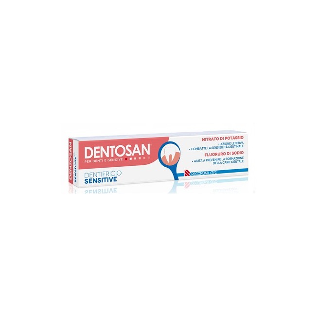 Dentosan Sensitive Dentifricio Per Denti Sensibili 75ml