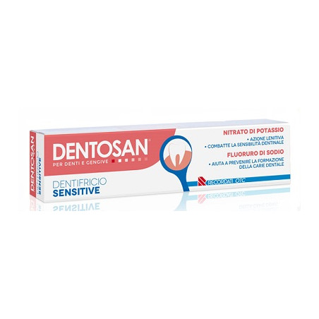 Dentosan Sensitive Dentifricio Per Denti Sensibili 75ml