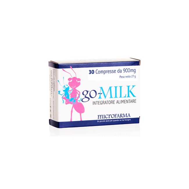 GO-MILK 30 COMPRESSE