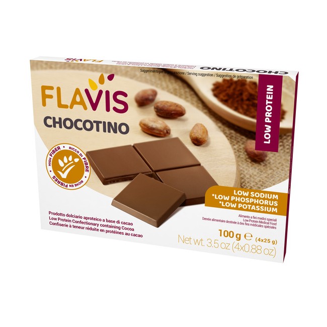 FLAVIS CHOCOTINO 4 PORZIONI DA 25 G