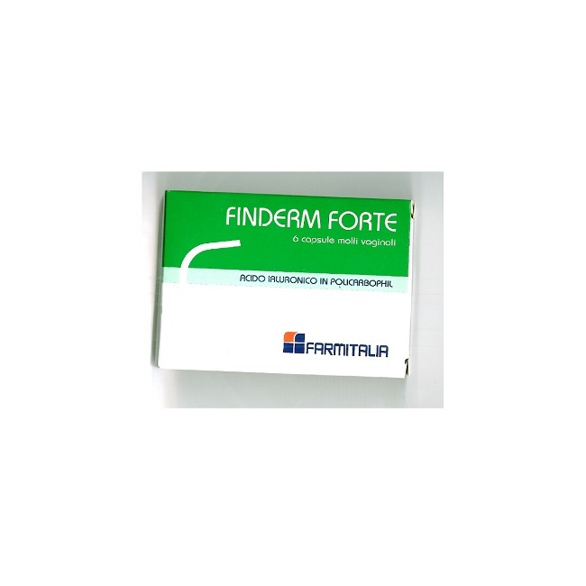 FINDERM FORTE CAPSULE MOLLI VAGINALI CONFEZIONE DA 6 PEZZI