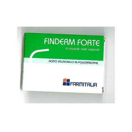 FINDERM FORTE CAPSULE MOLLI VAGINALI CONFEZIONE DA 6 PEZZI