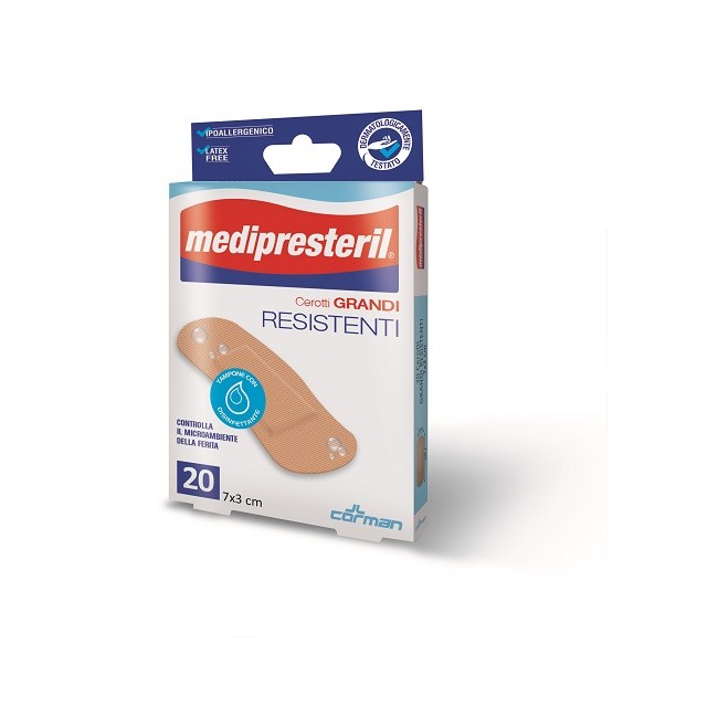 CEROTTI ASSORTITI MEDIPRESTERIL RESISTENTI 40 PEZZI