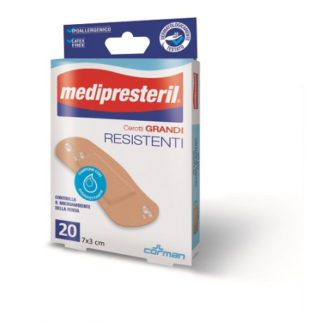 CEROTTI ASSORTITI MEDIPRESTERIL RESISTENTI 40 PEZZI