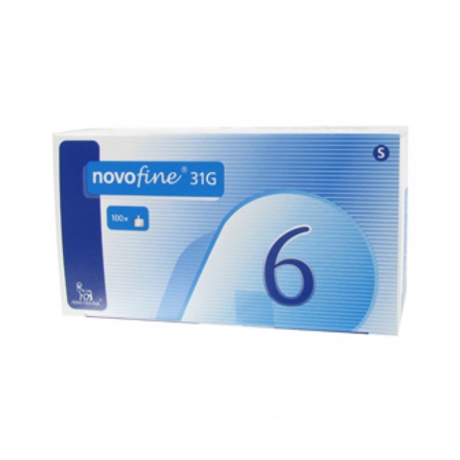 NovoFine Aghi Insulina 31G 6mm 100 Pezzi