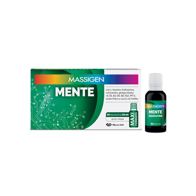 MASSIGEN MENTE 10 FLACONI DA 25 ML