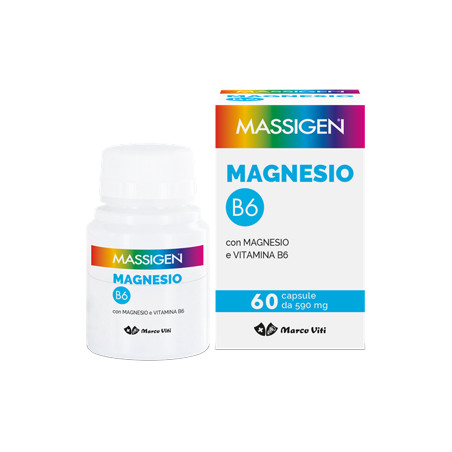 MASSIGEN MAGNESIO B6 60 CAPSULE