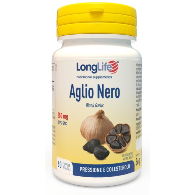 LONGLIFE AGLIO NERO 60 CAPSULE VEGETALI