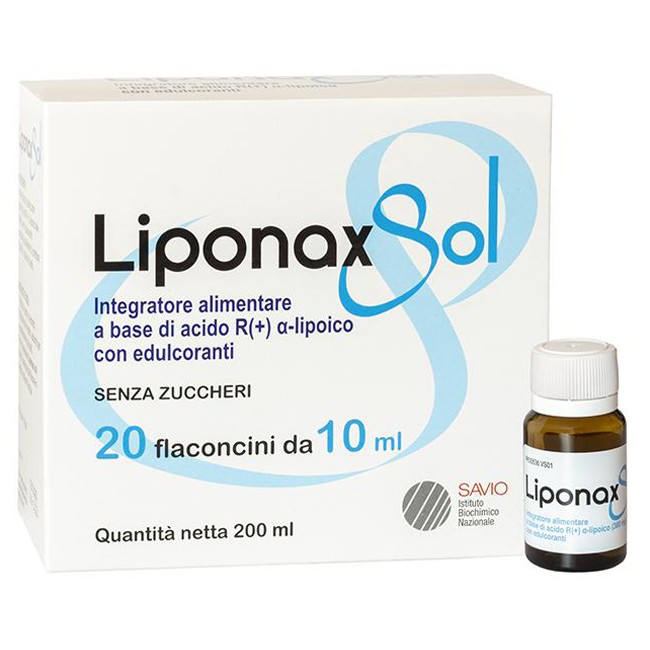 LIPONAX SOLUZIONE 20 FLACONCINI 10 ML