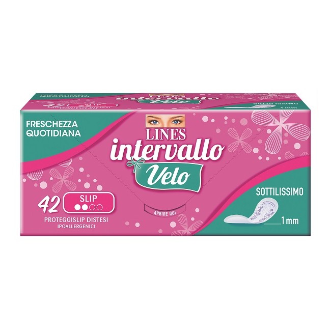 LINES INTERVALLO VELO SLIP 42 PEZZI COUPON