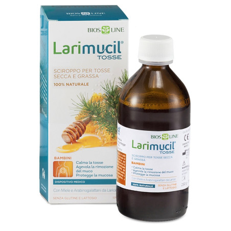 LARIMUCILTOSSE BAMBINI SCIROPPO 175 ML CE 0476 230 G