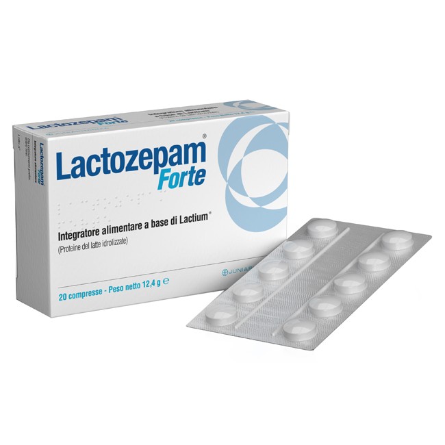 LACTOZEPAM FORTE 20 COMPRESSE