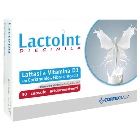 LACTOINT DIECIMILA 30 CAPSULE ACIDORESISTENTI SENZA GLUTINE