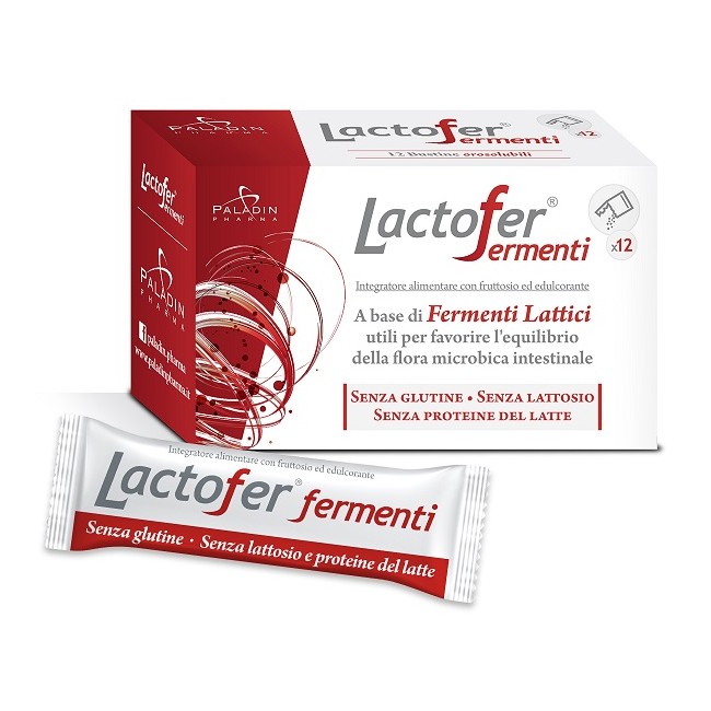 LACTOFER FERMENTI 12 BUSTINE OROSOLUBILI