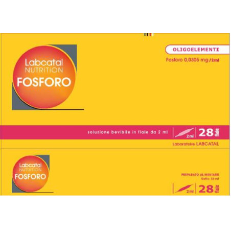 LABCATAL NUTRITION FOSFORO 28 FIALE X 2 ML