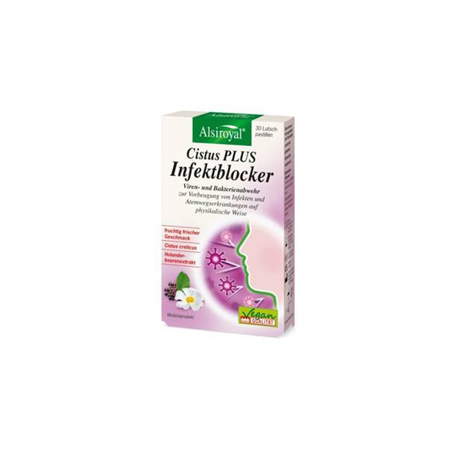 ALSIROYAL INFEKT BLOCKER CISTUS PLUS  30 PASTIGLIE GOMMOSE 57 G