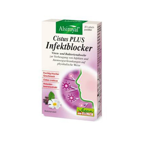 ALSIROYAL INFEKT BLOCKER CISTUS PLUS  30 PASTIGLIE GOMMOSE 57 G