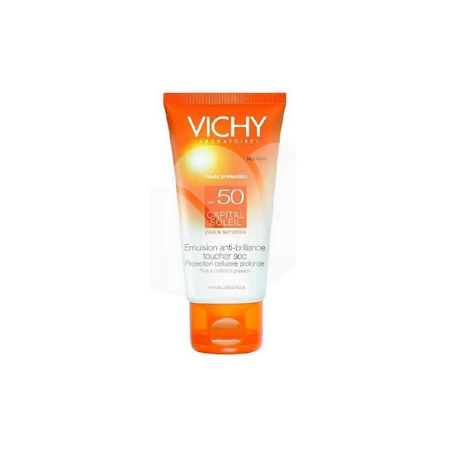 IDEAL SOLEIL VISO DRY TOUCH SPF50 50 ML