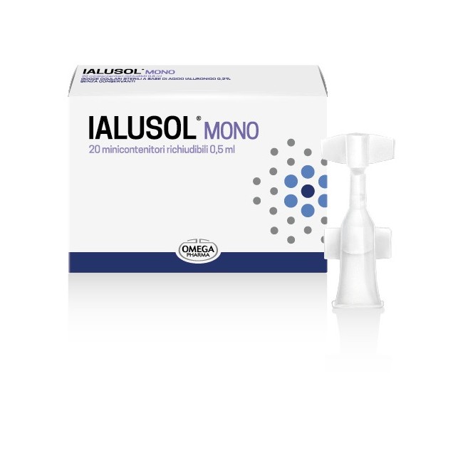 IALUSOL MONO GOCCE OCULARI 20 FLACONCINI 0,5 ML