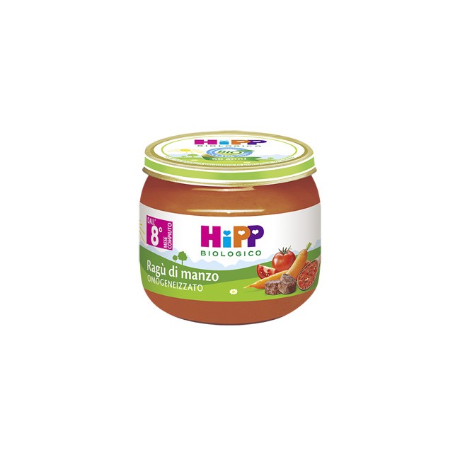 HIPP BIO HIPP BIO OMOGENEIZZATO SUGO RAGU' DI MANZO 2X80 G