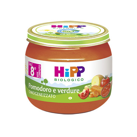 HIPP BIO HIPP BIO OMOGENEIZZATO SUGO POMODORO VERDURE 2X80 G