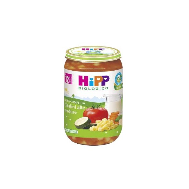 HIPP BIO DITALINI ALLE VERDURE 250 G