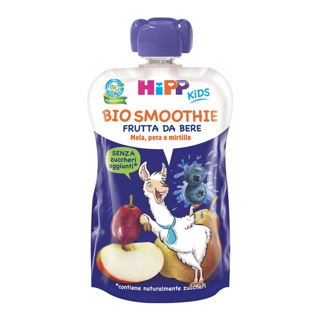 HIPP BIO SMOOTHIES MELA/PERA/MIRTILLO 120 ML