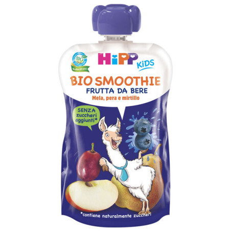 HIPP BIO SMOOTHIES MELA/PERA/MIRTILLO 120 ML