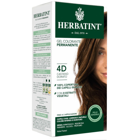 HERBATINT 4D CASTANO DORATO 150 ML