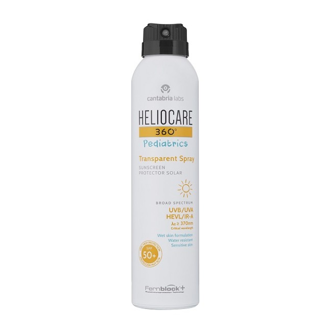 HELIOCARE 360 PEDIATRIC TRANSPARENT SPRAY 200 ML