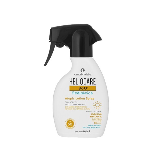 HELIOCARE 360 PED ATOPIC SPF 50 LOTION SPRAY 250 ML