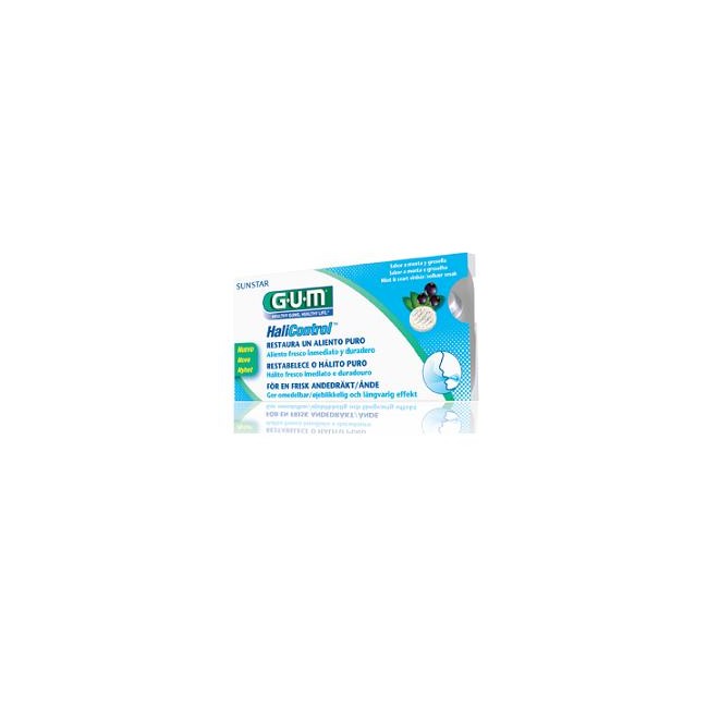 GUM HALICONTROL 10 COMPRESSE