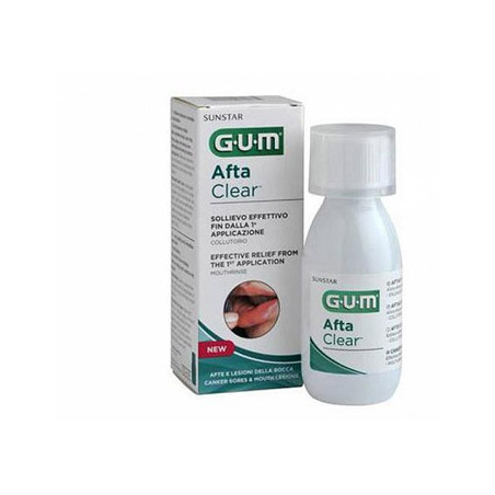 GUM AFTACLEAR RINSE 120 ML COLLUTORIO