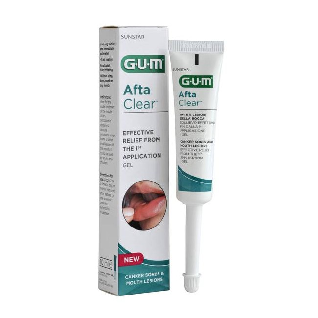 GUM AFTACLEAR GEL 10 ML