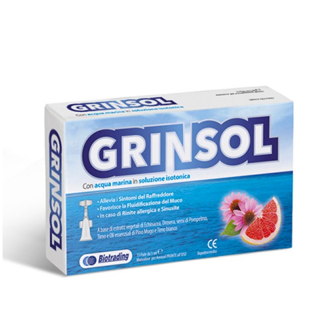 GRINSOL 15 FIALE X 5 ML