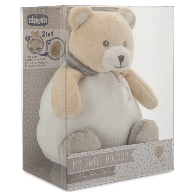 CHICCO MY SWEET DOUDOU TEDDY BEAR BALL 0M+