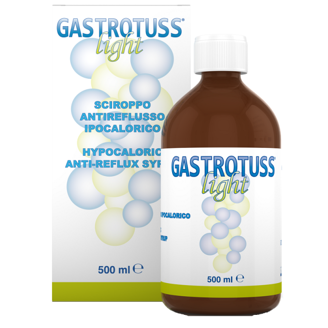 SCIROPPO ANTIREFLUSSO IPOCALORICO GASTROTUSS LIGHT 500 ML