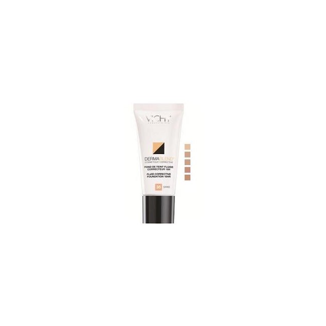 Vichy Dermablend Fondotinta Fluido Correttore Tonalità 55 Bronze 30ml