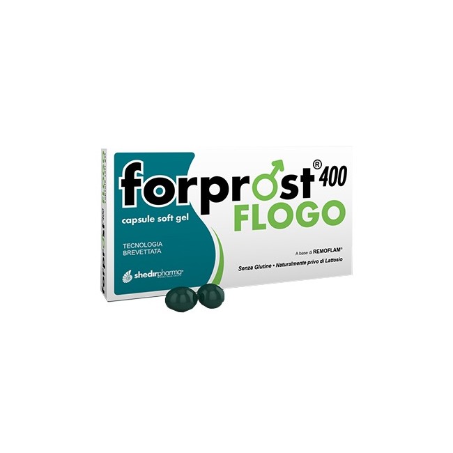 FORPROST 400 FLOGO INTEGRATORE ALIMENTARE 15 CAPSULE MOLLI