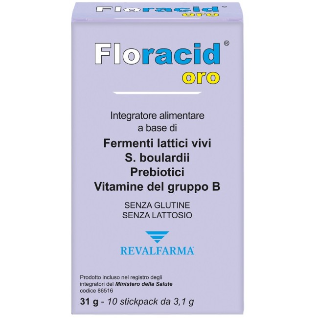 FLORACID OROSOLUBILE 10 BUSTINE DA 4,5 G