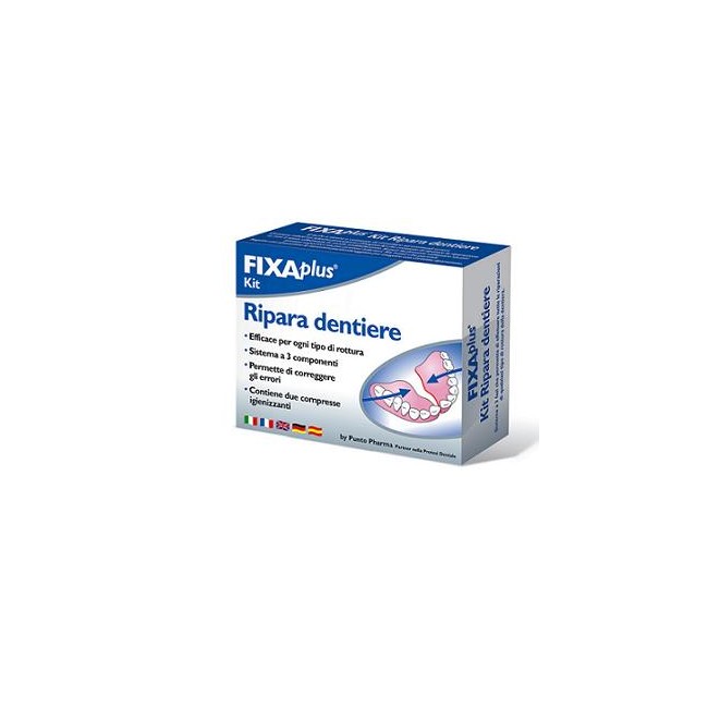 RIPARA DENTIERE KIT FIXAPLUS