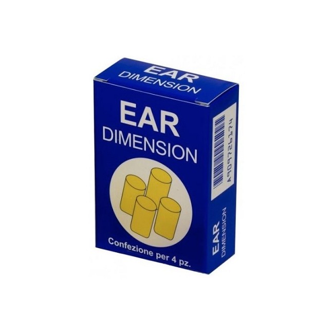 EAR DIMENSION TAPPO AURICOLARE IN SPUGNA 4 PEZZI