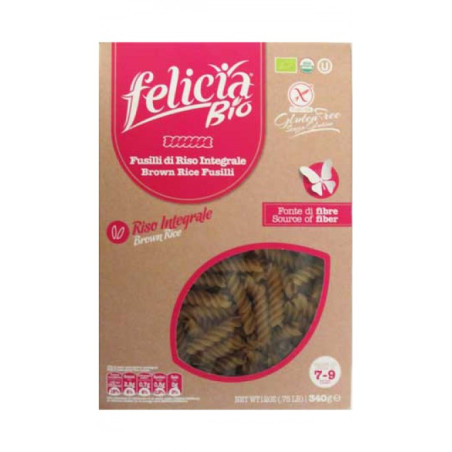 FELICIA BIO RISO INTEGRALE FUSILLI 340 G