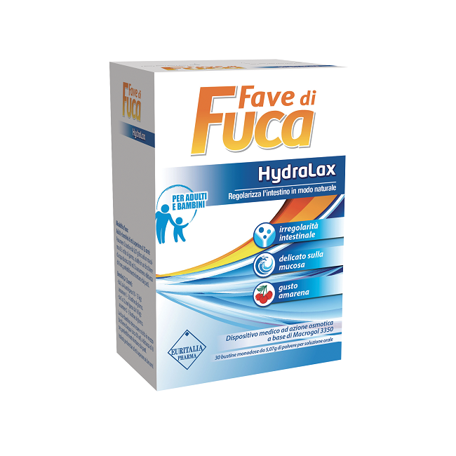 FAVE DI FUCA HYDRALAX 30 BUSTINE MONODOSE DA 5,07 G GUSTO AMARENA